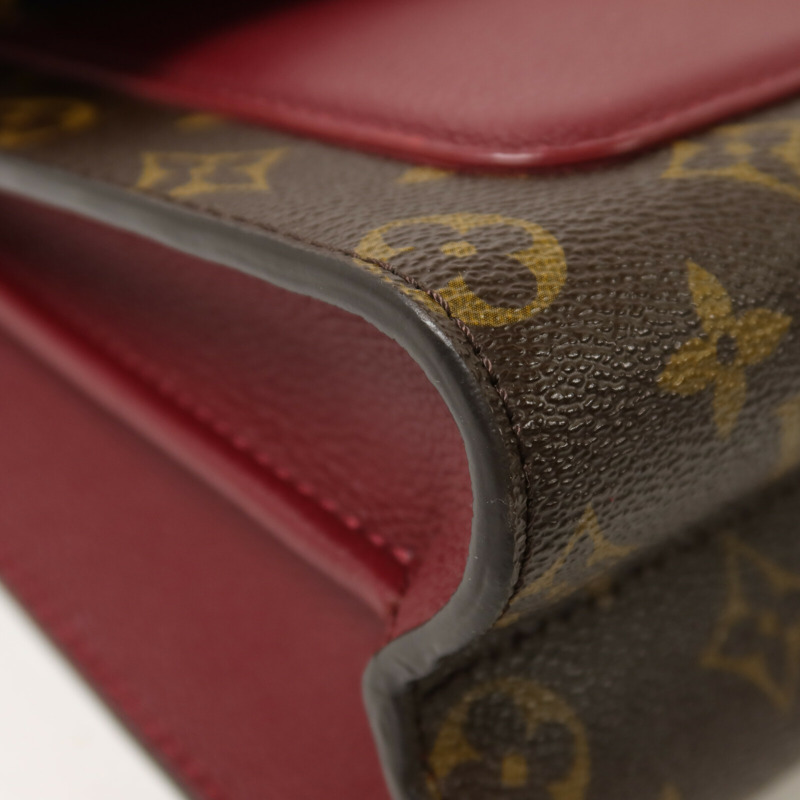 LOUIS VUITTON Monogram Victoire鏈帶肩背袋-10
