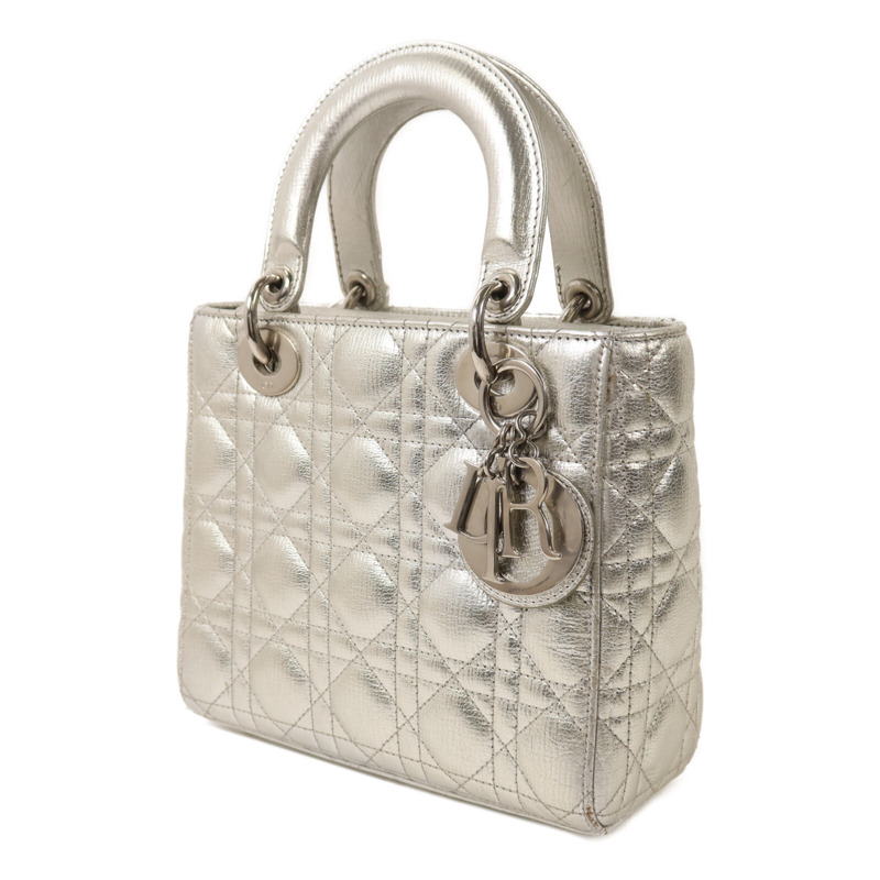 Dior 羊皮皮革Small Lady Dior My ABCDior手挽肩背兩用袋 Bag-2