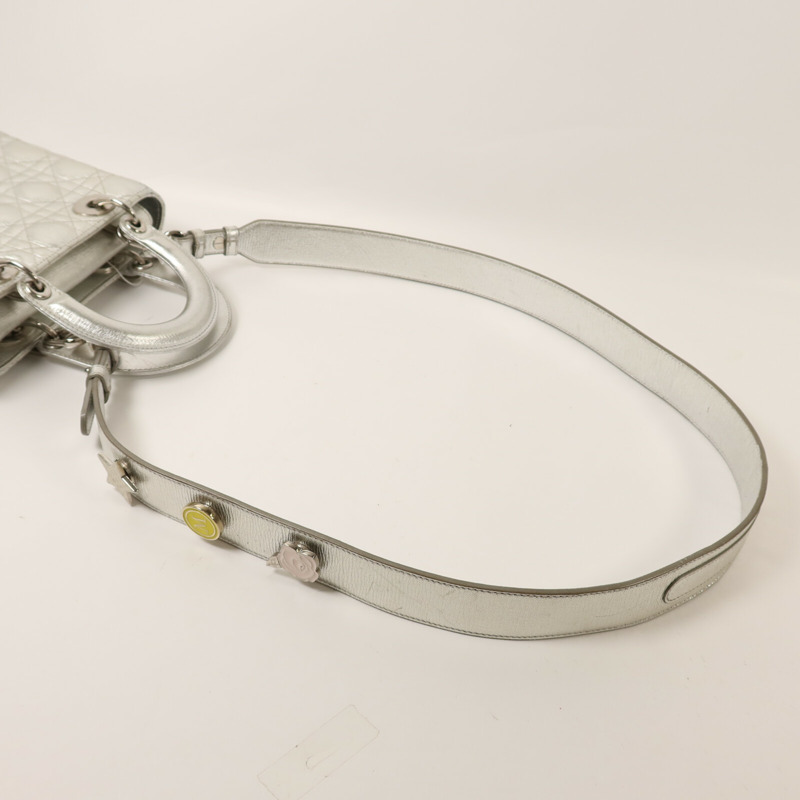 Dior 羊皮皮革Small Lady Dior My ABCDior手挽肩背兩用袋 Bag-7