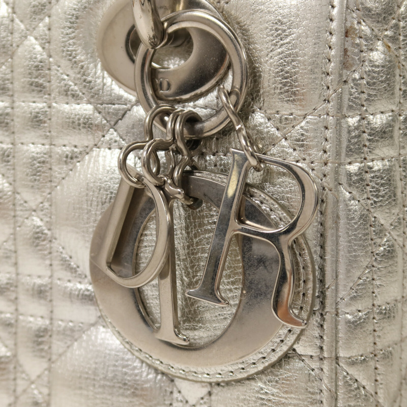 Dior 羊皮皮革Small Lady Dior My ABCDior手挽肩背兩用袋 Bag-10