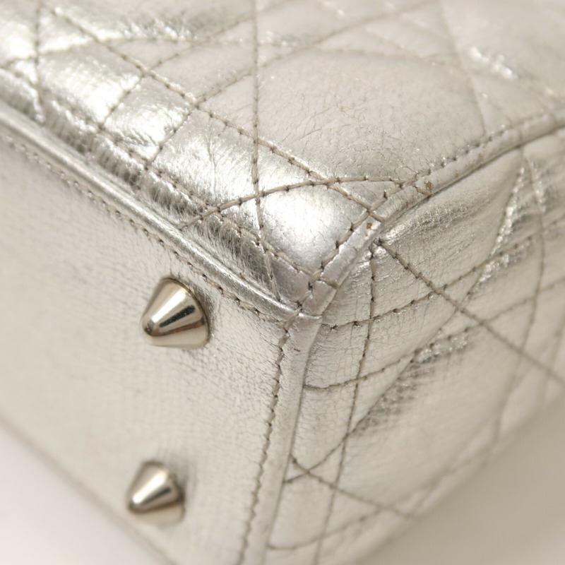 Dior 羊皮皮革Small Lady Dior My ABCDior手挽肩背兩用袋 Bag-14