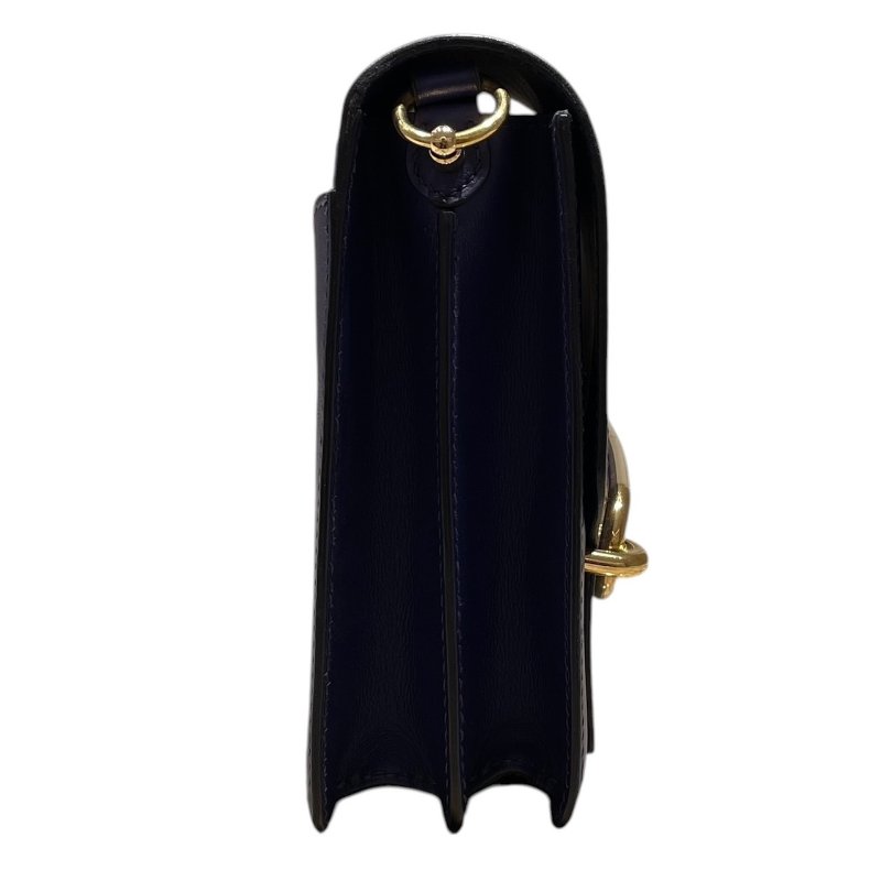 HERMES 愛馬仕 ROULIS 23 豬鼻包 皮革 藍色系 金釦-3