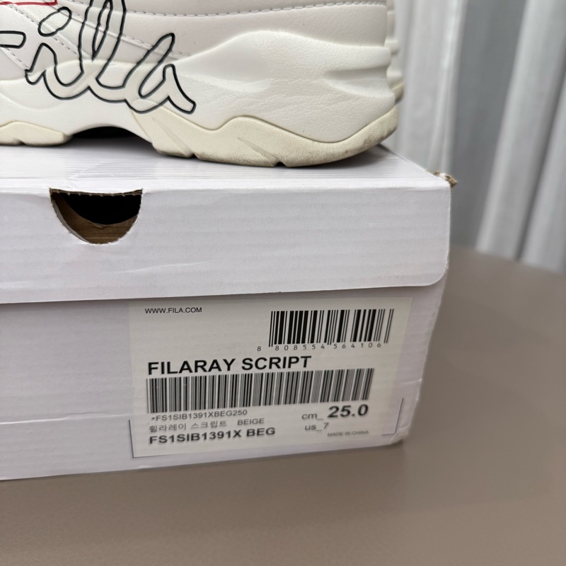 FILA 復古老爹鞋 休閒鞋 運動鞋 25公分 US7碼-11