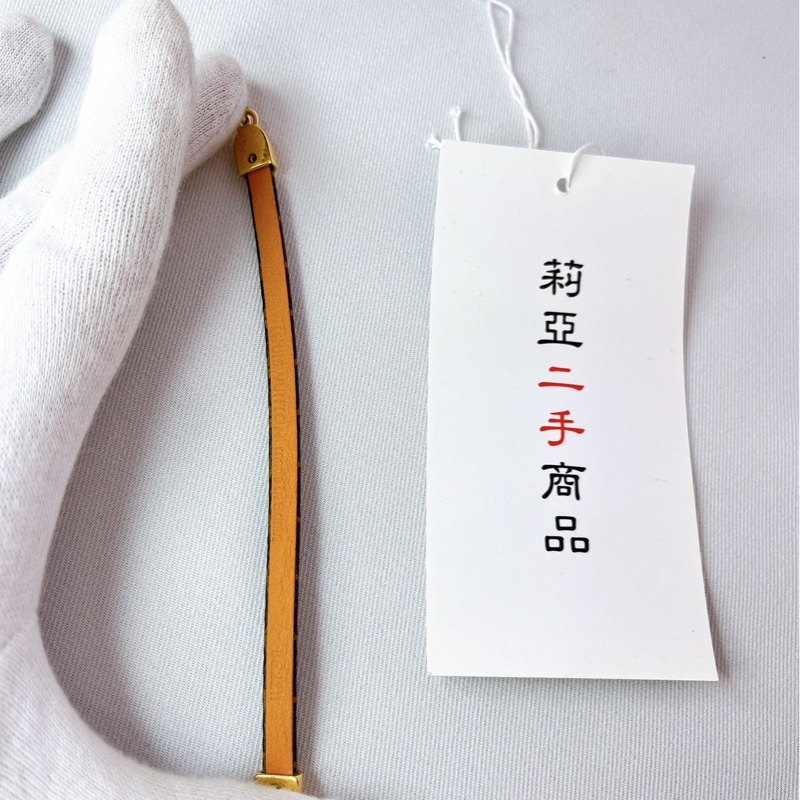 莉亞精品♡LV M6758F 愛心老花手環二手-5