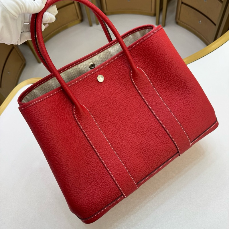 愛馬仕/Hermes Garden party36花園包 红色-0