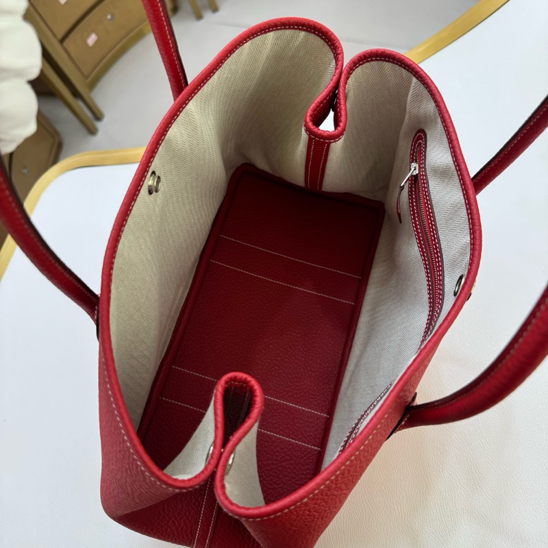 愛馬仕/Hermes Garden party36花園包 红色-3