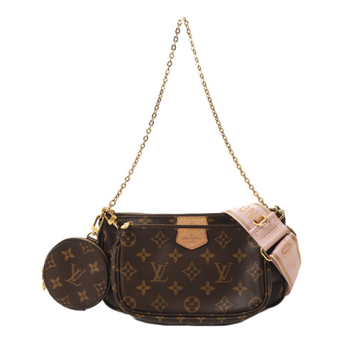 LOUIS VUITTON Monogram Multi Pochette Accessoires手挽肩背兩用袋