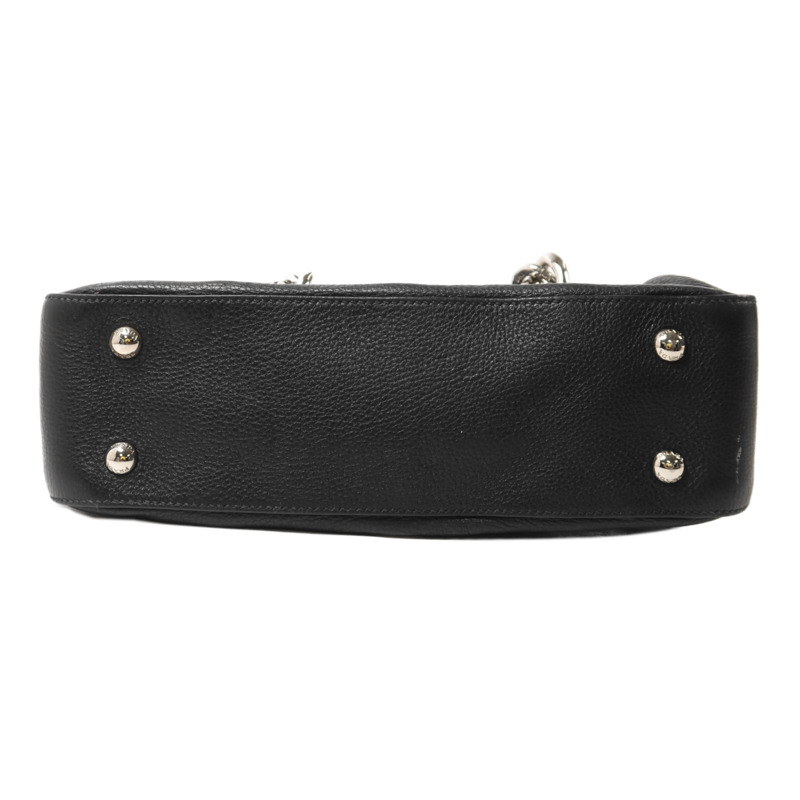 PRADA 牛皮皮革Rivet鏈帶肩背袋-3