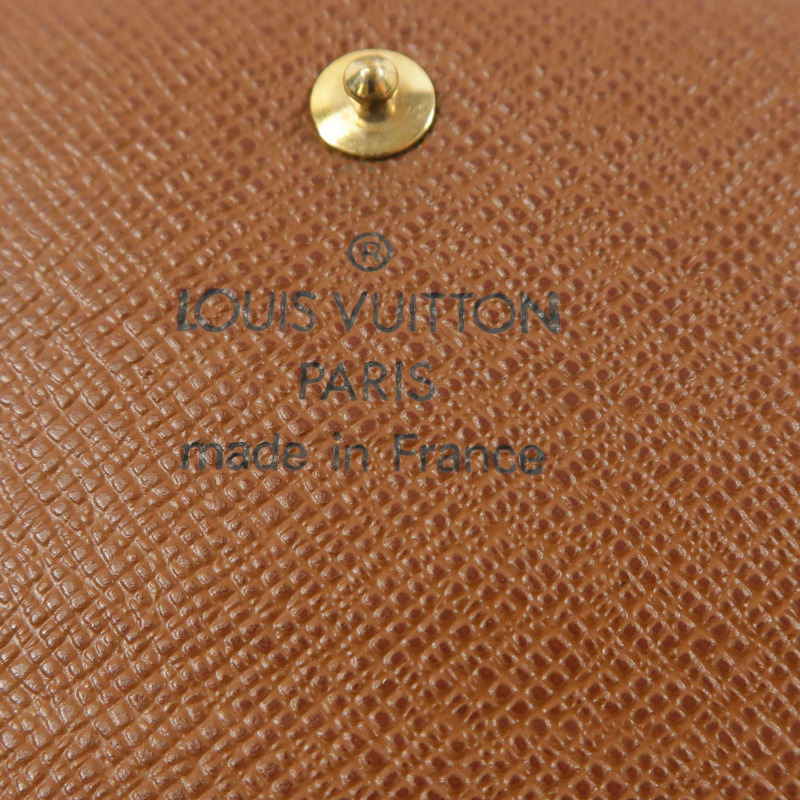 LOUIS VUITTON Monogram Wallet金扣錢包-8