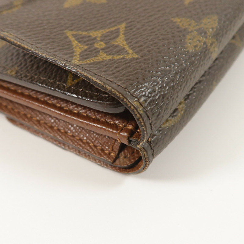 LOUIS VUITTON Monogram Wallet金扣錢包-12