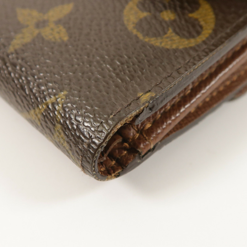 LOUIS VUITTON Monogram Wallet金扣錢包-13