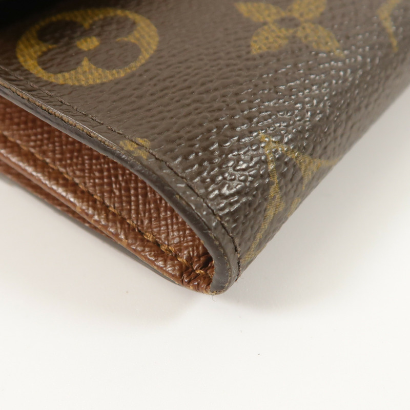 LOUIS VUITTON Monogram Wallet金扣錢包-14