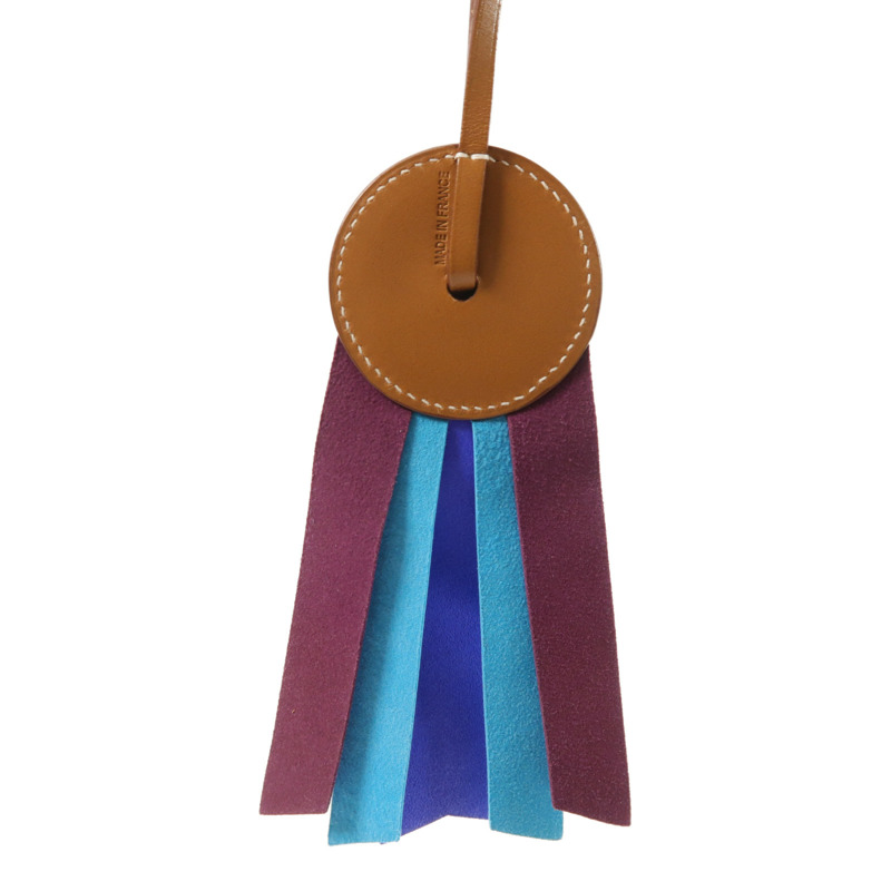 HERMES Hunter皮革/Milo皮革Paddock Flot Charm掛飾-1