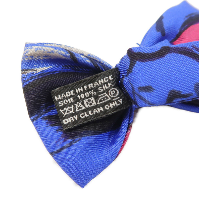 HERMES 絲質Bowtie領結-5