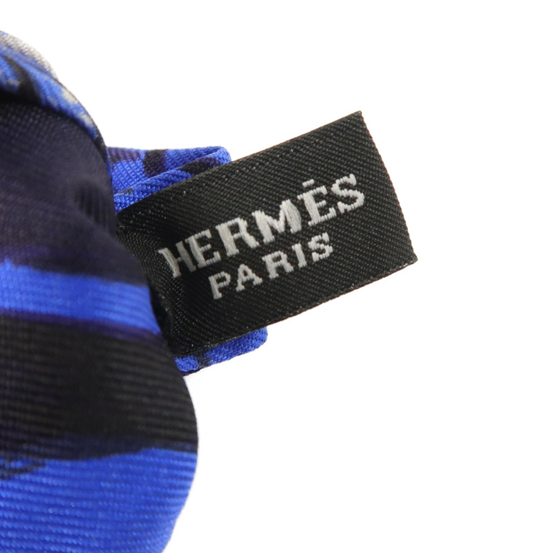 HERMES 絲質Bowtie領結-6