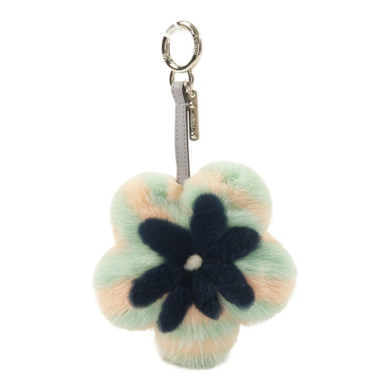 FENDI Mink Fur Charm掛飾-5