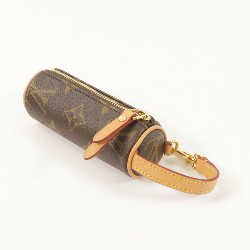 LOUIS VUITTON Monogram Micro Papillon零錢包-7