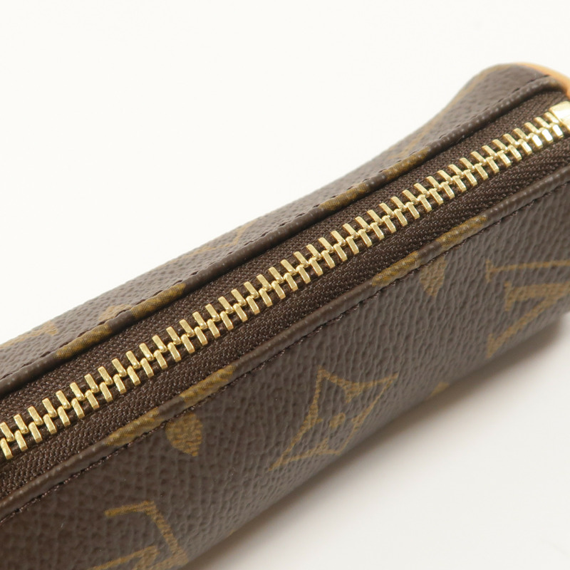 LOUIS VUITTON Monogram Micro Papillon零錢包-12