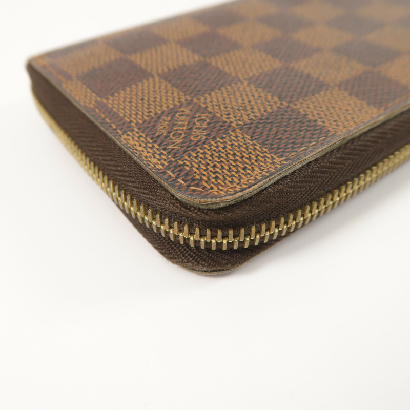 LOUIS VUITTON Damier Zippy Wallet長錢包-11