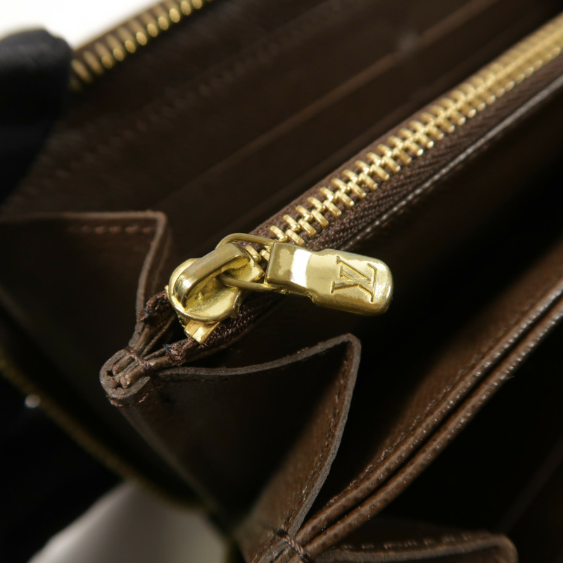 LOUIS VUITTON Damier Zippy Wallet長錢包-12