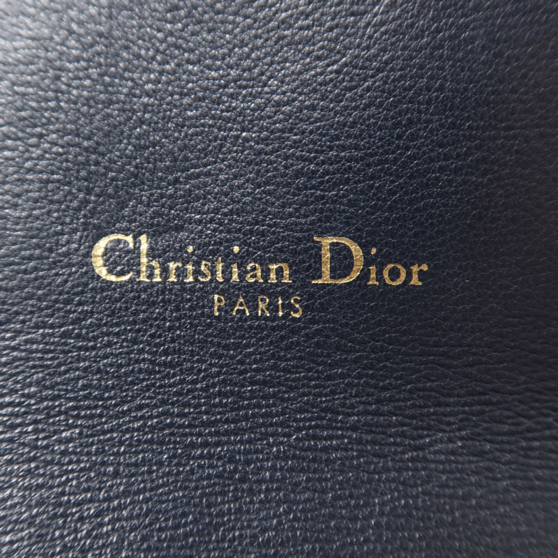 Dior 帆布Small Saddle Pouch With Chain鏈帶肩背袋-6