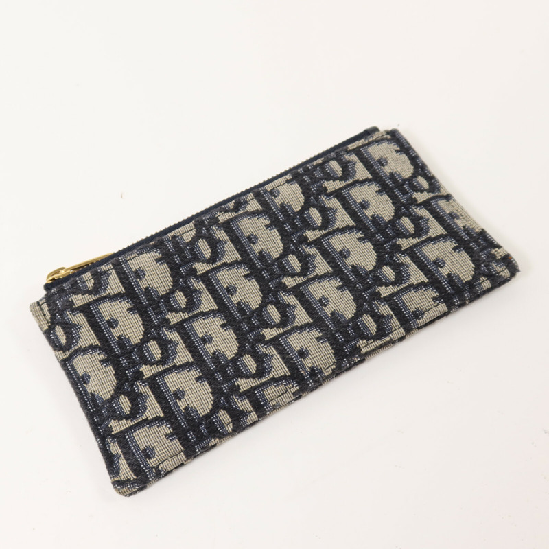 Dior 帆布Small Saddle Pouch With Chain鏈帶肩背袋-15