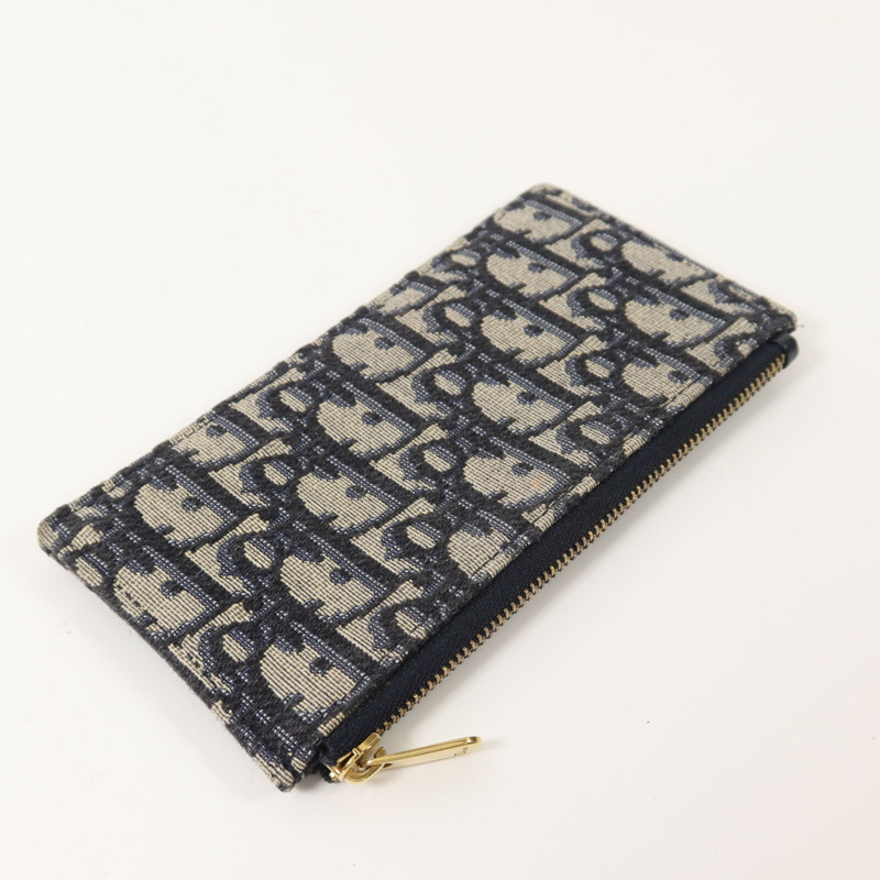 Dior 帆布Small Saddle Pouch With Chain鏈帶肩背袋-16