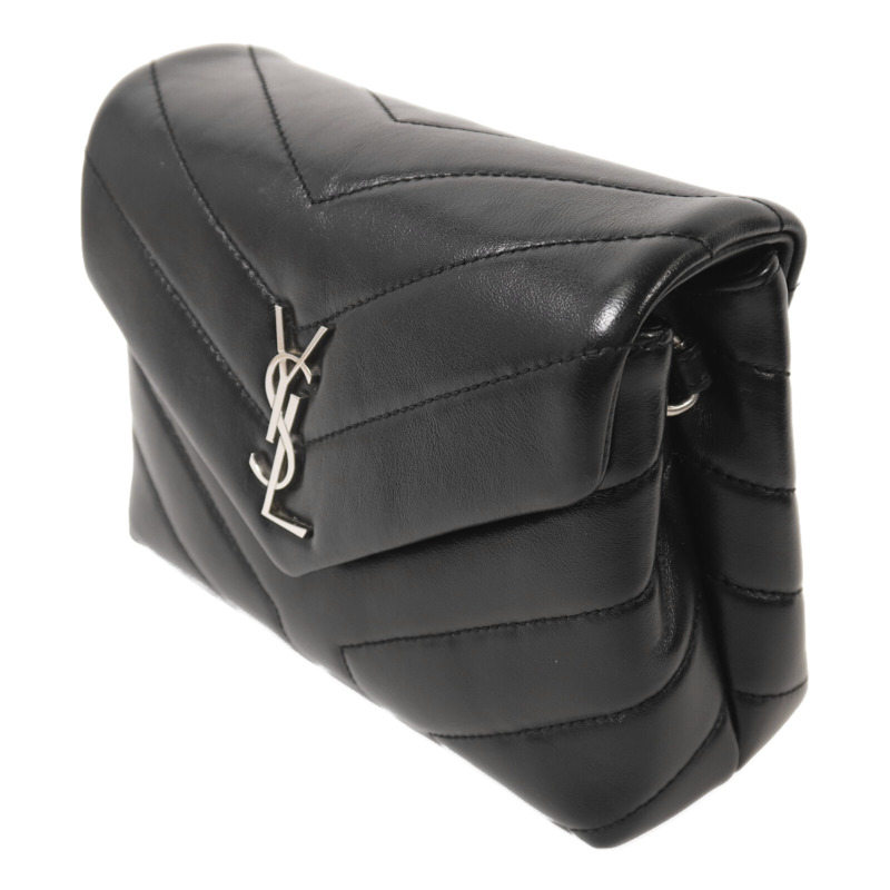 SAINT LAURENT 牛皮皮革Loulou Toy肩背袋-2