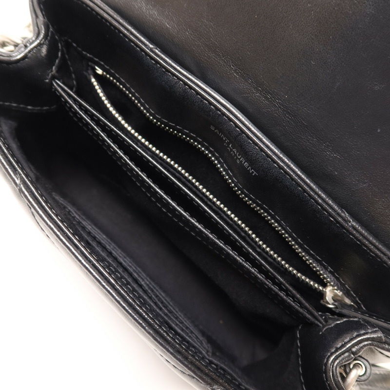 SAINT LAURENT 牛皮皮革Loulou Toy肩背袋-4