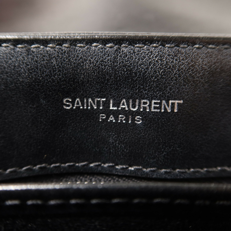 SAINT LAURENT 牛皮皮革Loulou Toy肩背袋-6