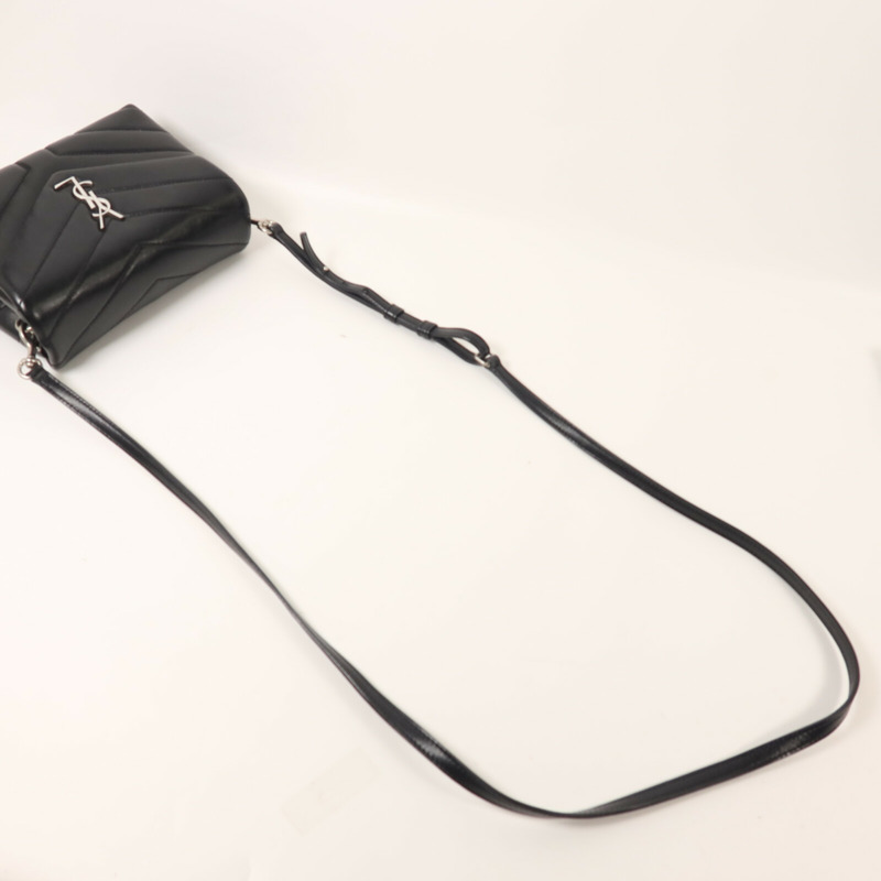 SAINT LAURENT 牛皮皮革Loulou Toy肩背袋-8