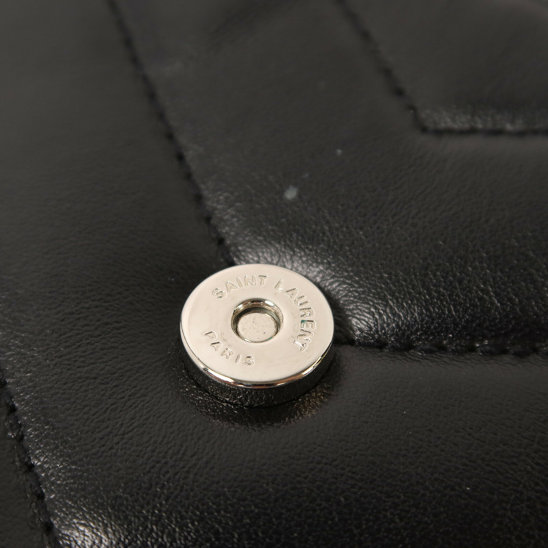 SAINT LAURENT 牛皮皮革Loulou Toy肩背袋-11