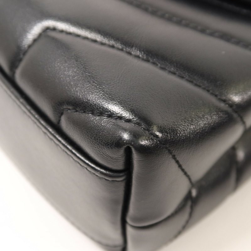 SAINT LAURENT 牛皮皮革Loulou Toy肩背袋-13