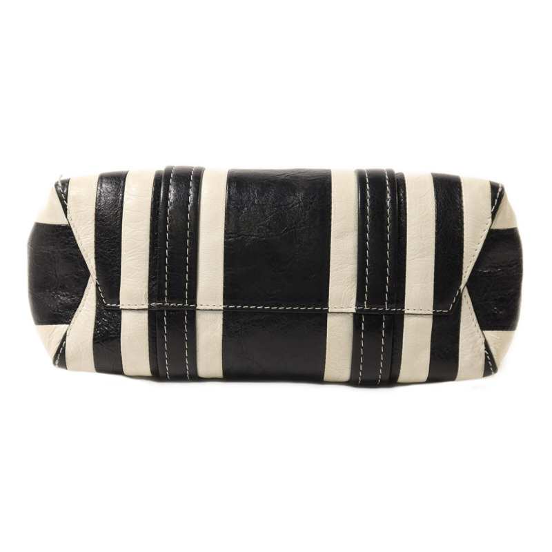 BALENCIAGA 羊皮皮革Barbes Small Shopper手挽肩背兩用袋-3