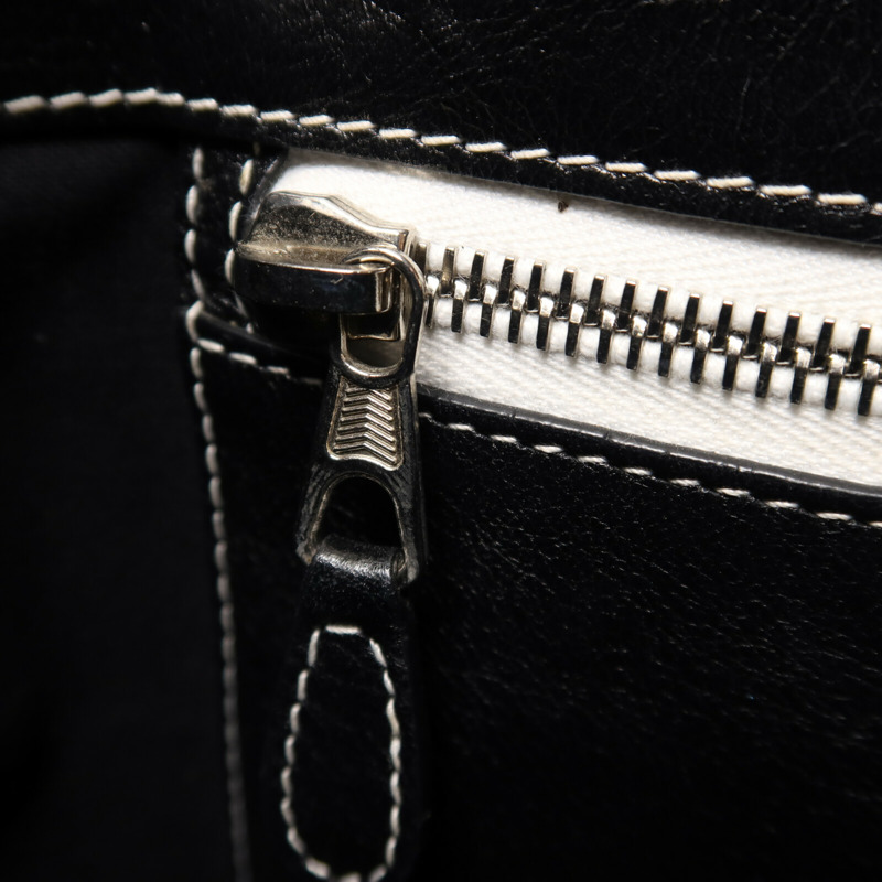 BALENCIAGA 羊皮皮革Barbes Small Shopper手挽肩背兩用袋-9