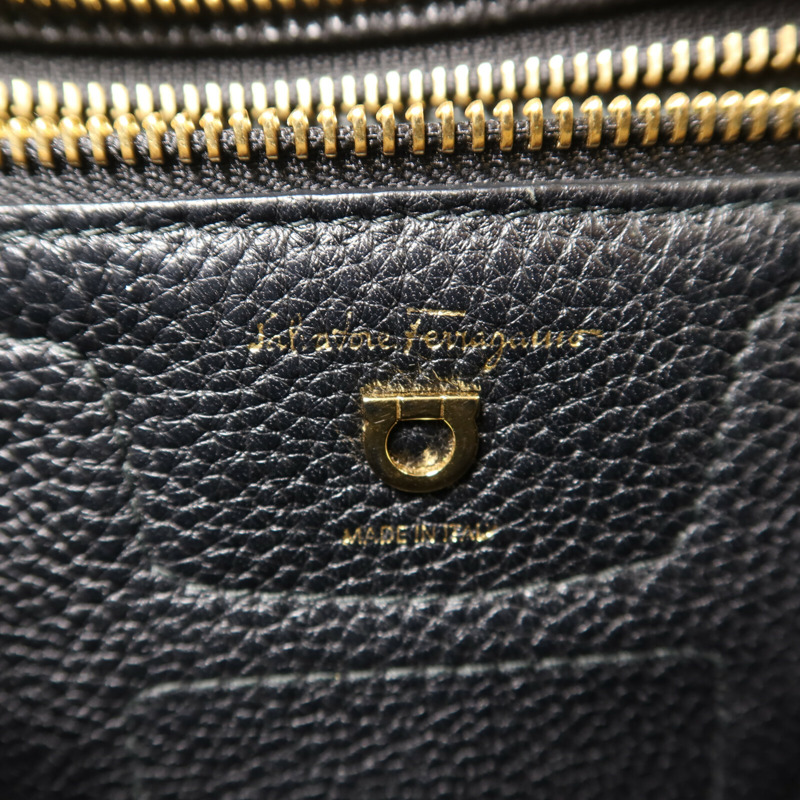 Salvatore Ferragamo 牛皮皮革Amy手挽肩背兩用袋-5