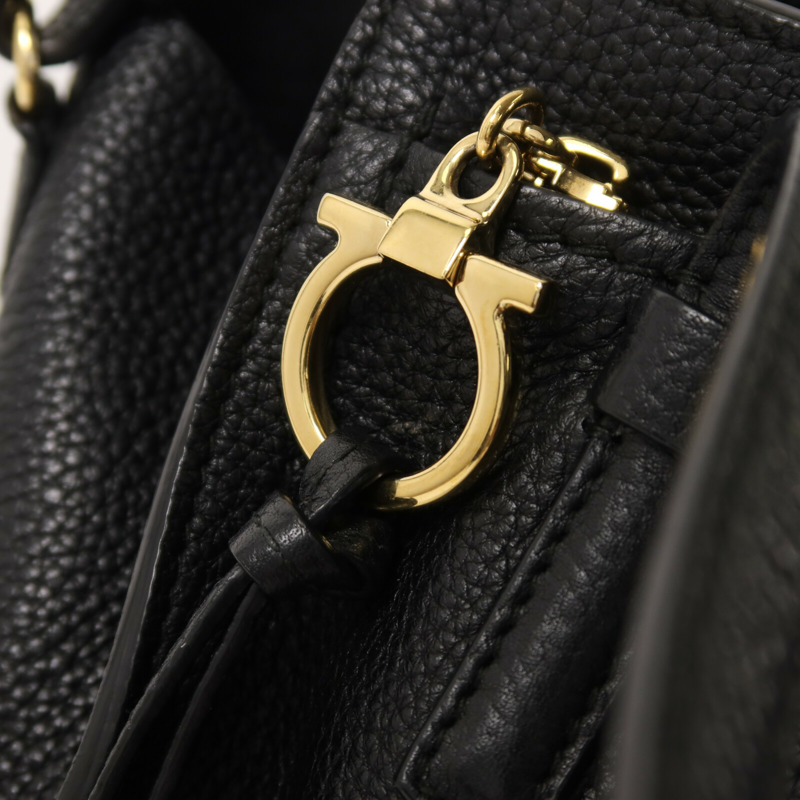 Salvatore Ferragamo 牛皮皮革Amy手挽肩背兩用袋-8