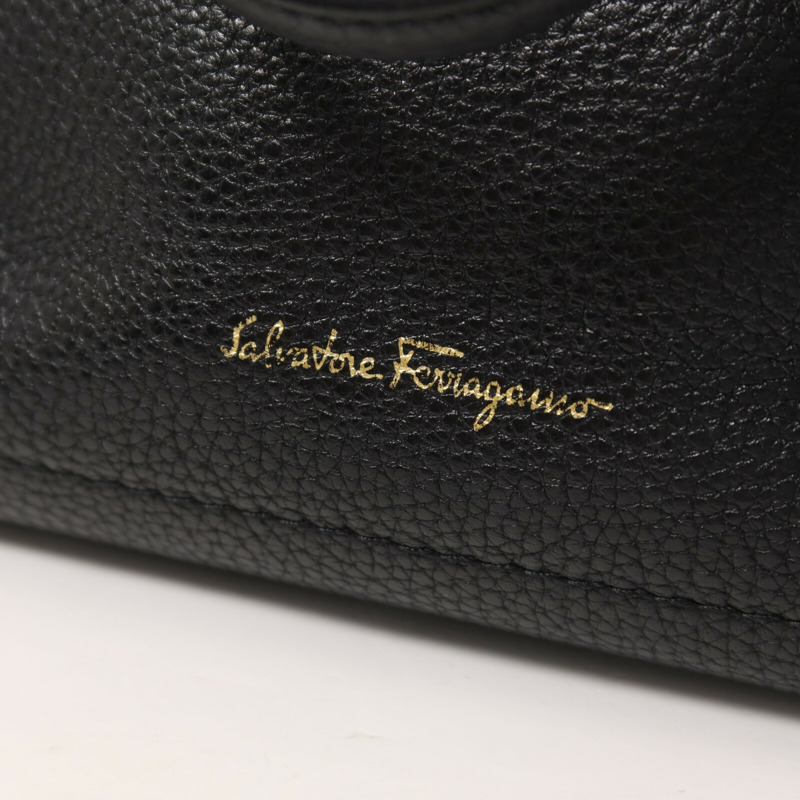 Salvatore Ferragamo 牛皮皮革Amy手挽肩背兩用袋-9