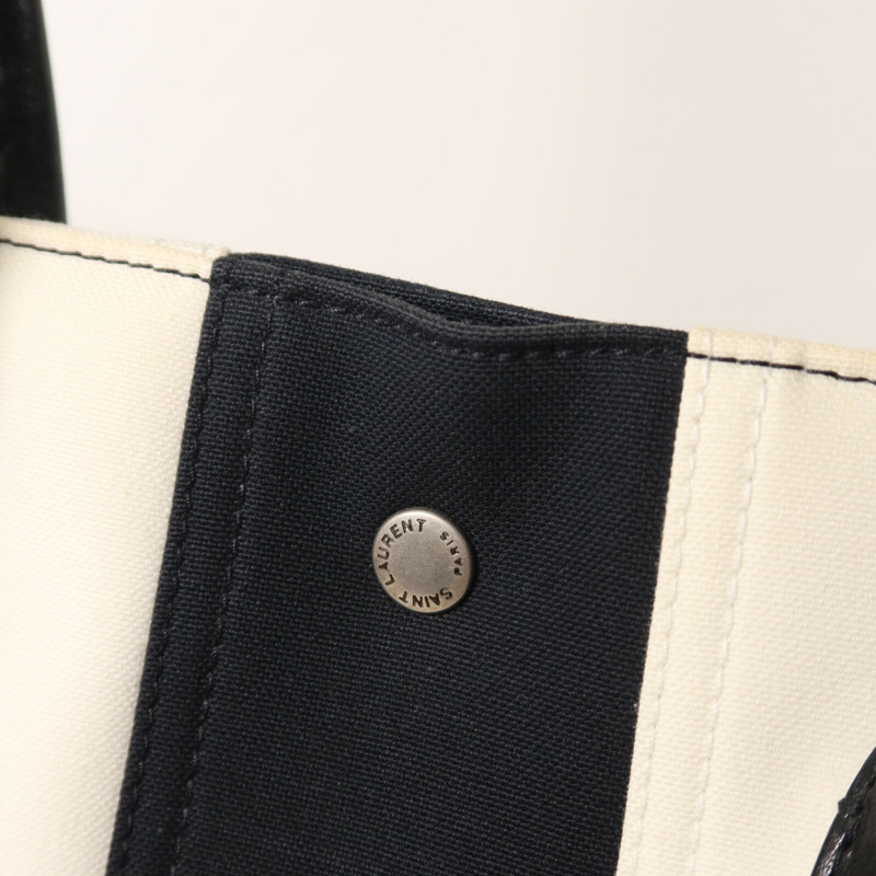 SAINT LAURENT 帆布Tote Bag手挽袋-9