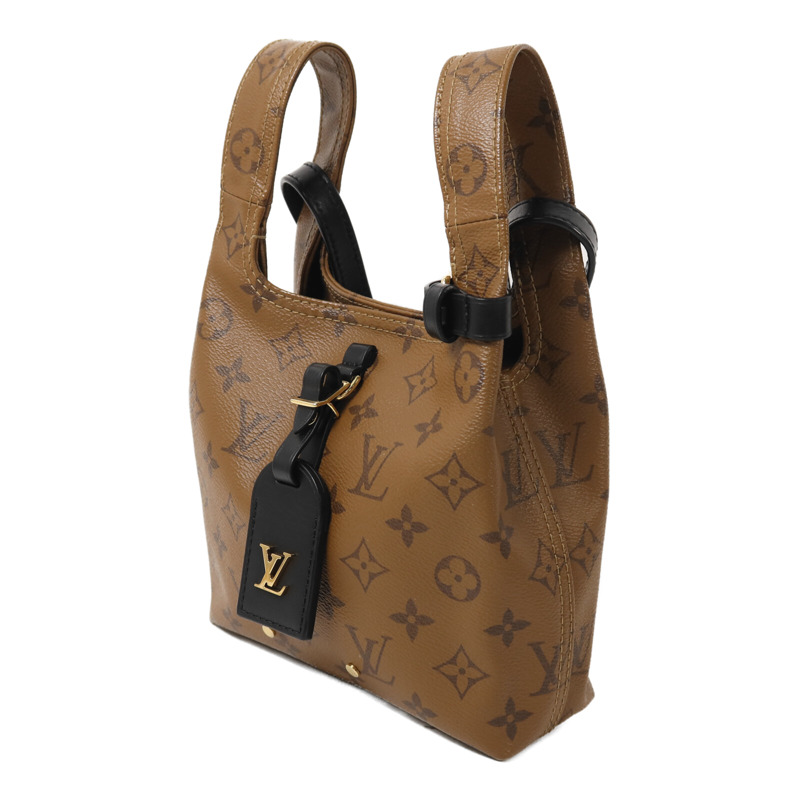 LOUIS VUITTON Monogram Reverse Atlantis BB鏈帶手挽肩背兩用袋-2