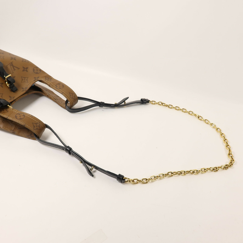 LOUIS VUITTON Monogram Reverse Atlantis BB鏈帶手挽肩背兩用袋-6