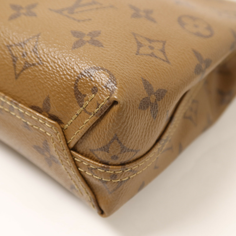 LOUIS VUITTON Monogram Reverse Atlantis BB鏈帶手挽肩背兩用袋-11