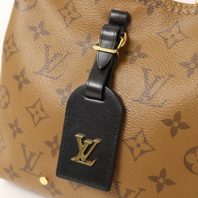 LOUIS VUITTON Monogram Reverse Atlantis BB鏈帶手挽肩背兩用袋-12