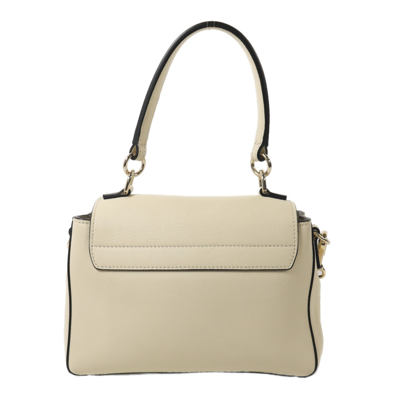 Chloe 牛皮皮革Mini Faye Day手挽肩背兩用袋-2