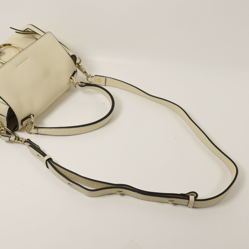 Chloe 牛皮皮革Mini Faye Day手挽肩背兩用袋-8