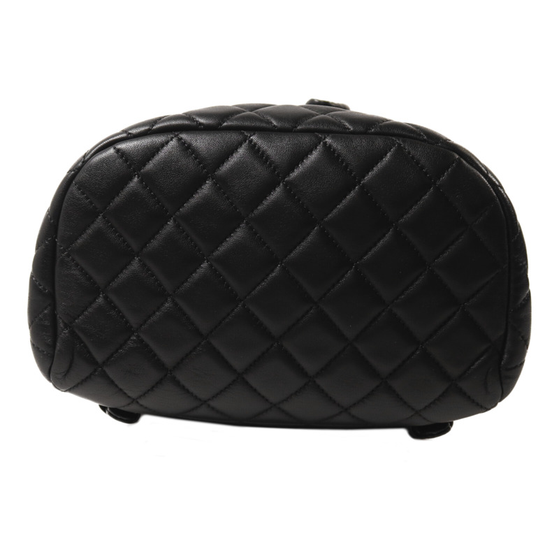 CHANEL 羊皮皮革Urban Spirit Backpack鏈帶背包-3