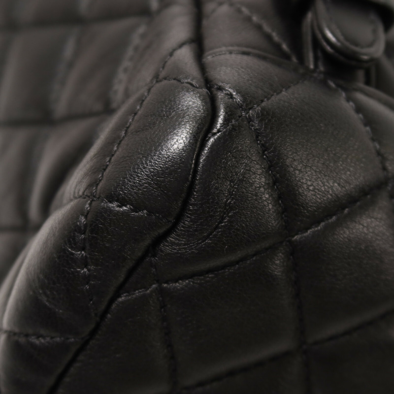 CHANEL 羊皮皮革Urban Spirit Backpack鏈帶背包-14