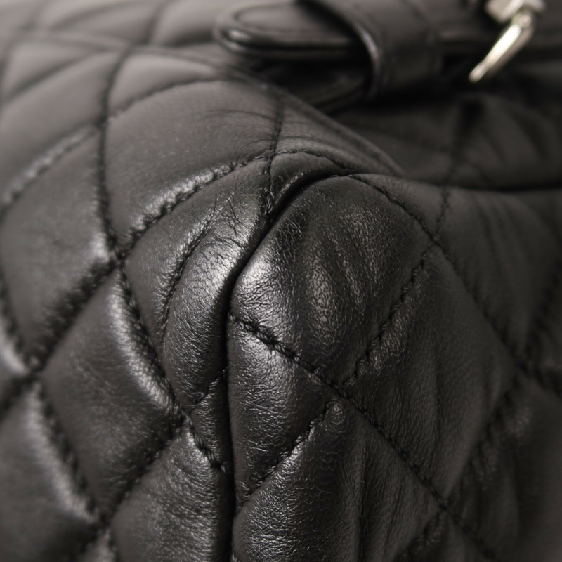 CHANEL 羊皮皮革Urban Spirit Backpack鏈帶背包-15