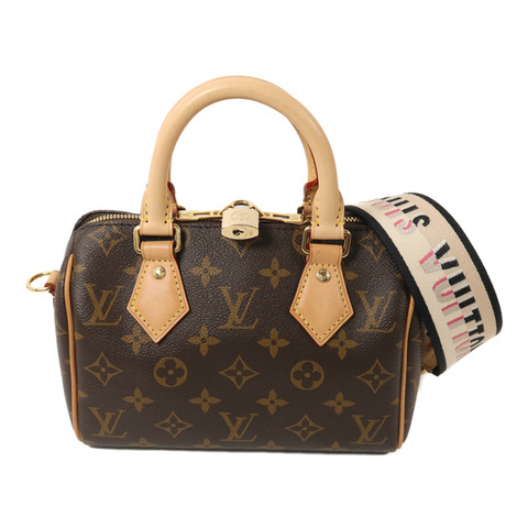 LOUIS VUITTON Monogram Speedy Bandouliere 20手挽肩背兩用袋