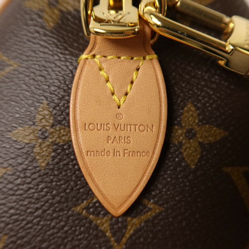 LOUIS VUITTON Monogram Speedy Bandouliere 20手挽肩背兩用袋-5